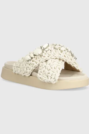 INUIKII Klapki Woven Stones damskie kolor 70104-106