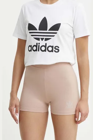 adidas Szorty HF9202 damskie kolor gładkie high waist