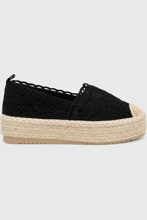 ANSWEAR Lab espadryle kolor na platformie