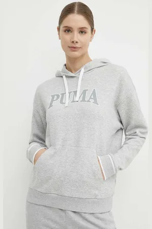 PUMA Bluza SQUAD damska kolor z kapturem melanżowa 677899