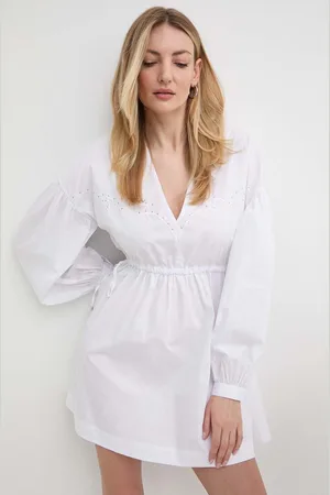 Pinko Sukienka kolor mini rozkloszowana 103723 A1XO