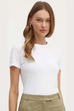 HUGO BOSS T-shirt bawełniany damski kolor 50504201