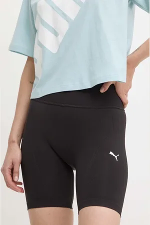 PUMA Szorty treningowe Shapelux Seamless kolor gładkie high waist 524386