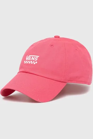Vans Czapka z daszkiem bawełniana kolor z aplikacją