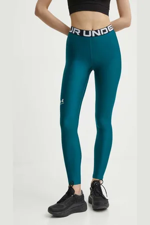 Under Armour Legginsy treningowe HG Authentics kolor z nadrukiem