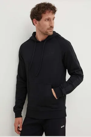 HUGO BOSS Bluza bawełniana męska kolor z kapturem 50520502