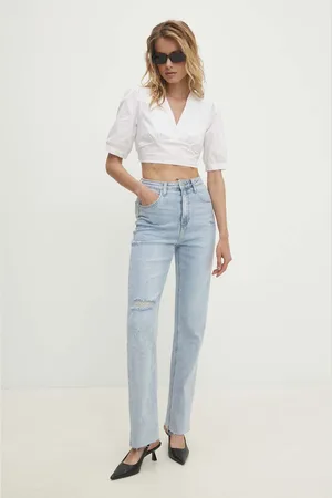 ANSWEAR Lab jeansy damskie high waist