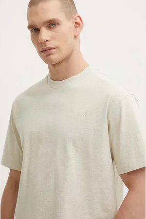 PUMA T-shirt bawełniany MMQ męski kolor gładki 624009