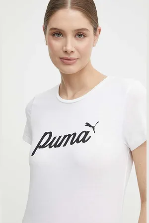 PUMA T-shirt bawełniany damski kolor 679315