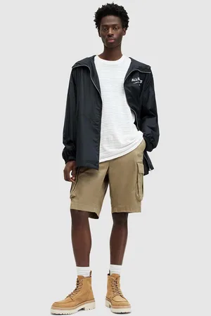 AllSaints Szorty bawełniane SLANE SHORT kolor MT501Z
