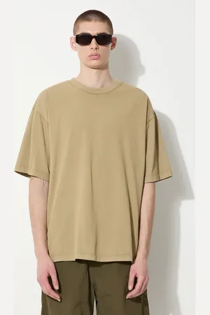Vans T-shirt bawełniany Premium Standards Washed SS Tshirt LX męski kolor gładki VN000GVUCUQ1