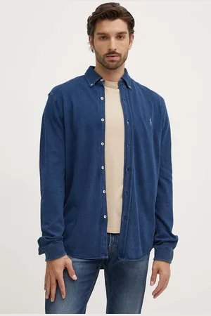 Ralph Lauren Koszula bawełniana męska kolor regular z kołnierzykiem button-down 710942864