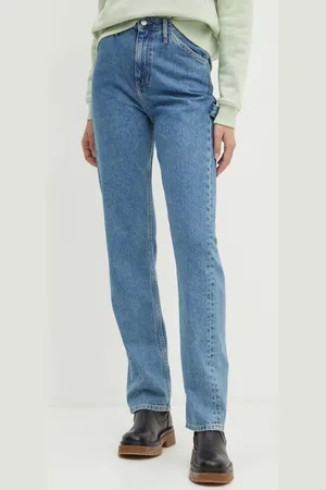 Calvin Klein Jeansy damskie high waist J20J223718