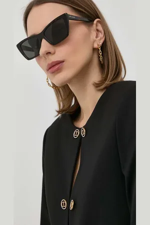 Saint Laurent Okulary przeciwsłoneczne damskie kolor czarny