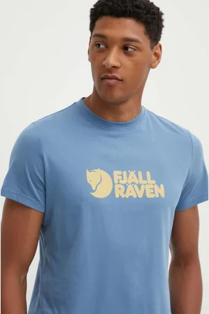 Fjällräven T-shirt Logo Tee kolor z nadrukiem F87146.543-543