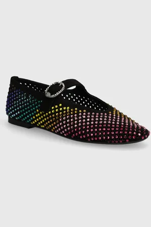 Kurt Geiger Baleriny zamszowe Mayfair Ballet Flat kolor 2656305209