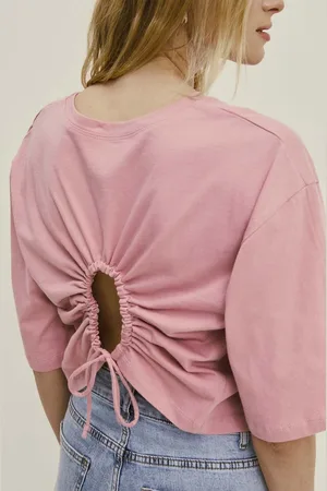 ANSWEAR Lab t-shirt bawełniany damski kolor