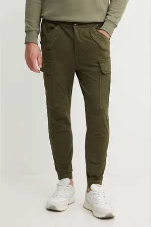 Alpha Industries Spodnie bawełniane Airman Pant kolor 188201.142