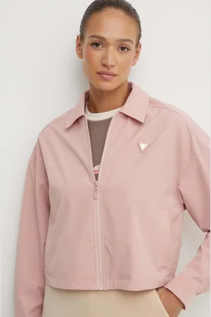Guess Kurtka AURLIE damska kolor przejściowa oversize V4YH02 WG982