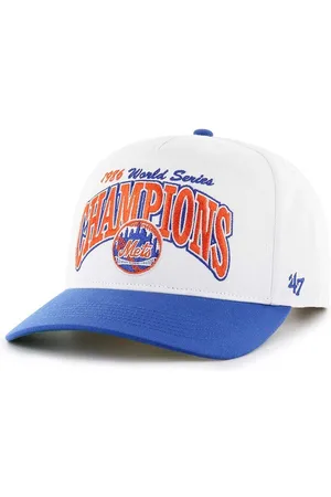 47 Brand Czapka z daszkiem z domieszką wełny MLB New York Mets kolor z aplikacją BCWS-ARCHH16CTP-WH86