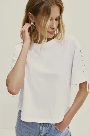 ANSWEAR Lab t-shirt bawełniany damski kolor