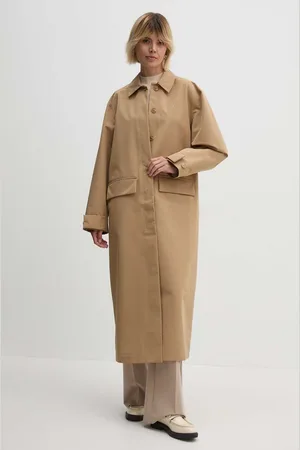 Calvin Klein Płaszcz damski kolor przejściowy J20J224080