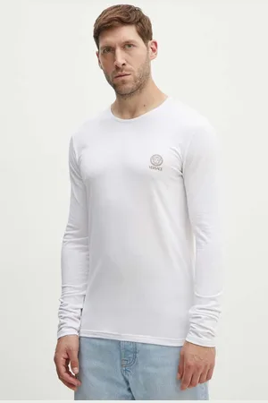VERSACE Longsleeve męski kolor z nadrukiem