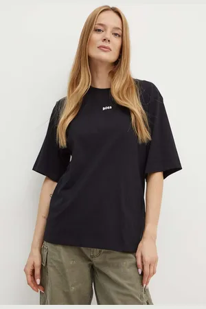 HUGO BOSS T-shirt bawełniany damski kolor 50523256