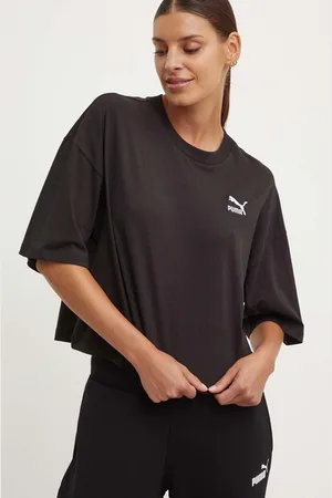 PUMA T-shirt bawełniany damski kolor 624226
