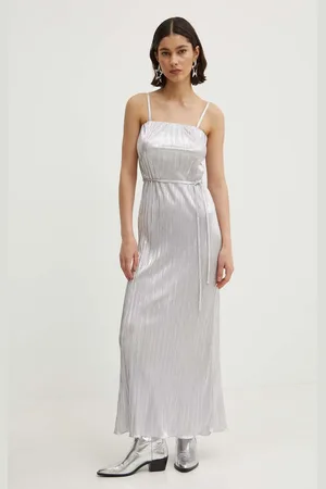 Never Fully Dressed Sukienka Luna kolor maxi rozkloszowana NFDDR1400