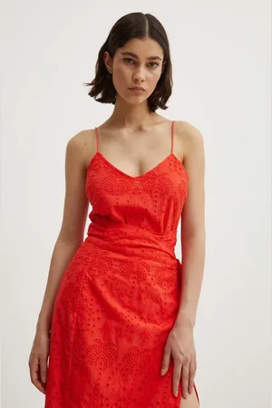 Never Fully Dressed Top bawełniany Cami Top kolor gładka NFDTO768