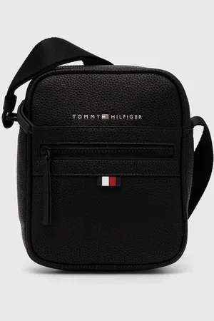 Tommy Hilfiger Saszetka skórzana kolor AM0AM09504