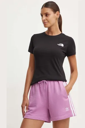 The North Face T-shirt bawełniany W S/S Redbox Slim Tee damski kolor NF0A87NMJK31