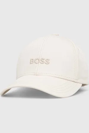 HUGO BOSS Czapka z daszkiem bawełniana kolor z aplikacją 50519889