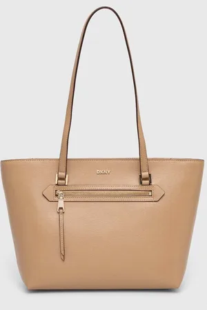 DKNY Torebka skórzana kolor R42A3E20