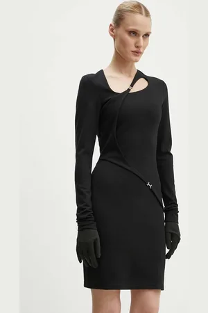 HELIOT EMIL Sukienka kolor mini dopasowana W.11.062.BLK01