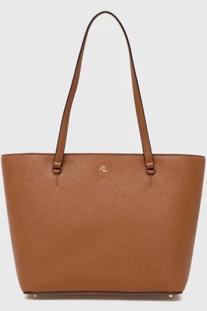 Ralph Lauren Torebka skórzana kolor 431924351