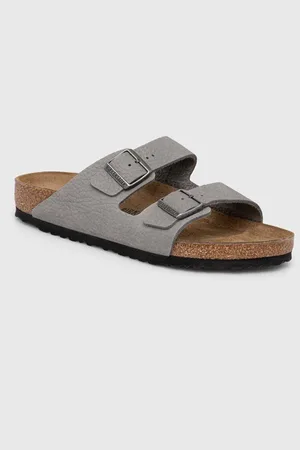 Birkenstock Klapki nubukowe Arizona kolor 1020752