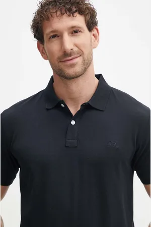 Lindbergh Polo męski kolor gładki 30-404016