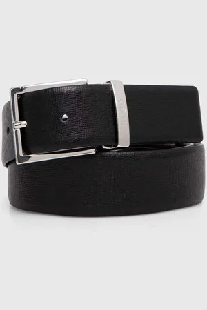 HUGO BOSS Pasek skórzany męski kolor 50522618
