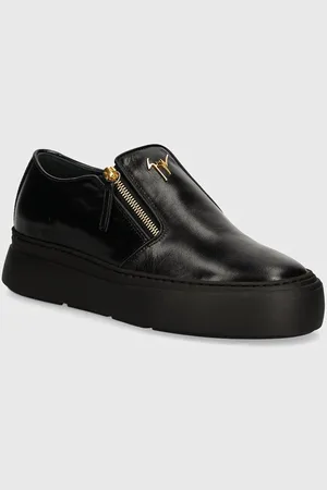 Giuseppe Zanotti Półbuty skórzane Alec męskie kolor EU40010.013