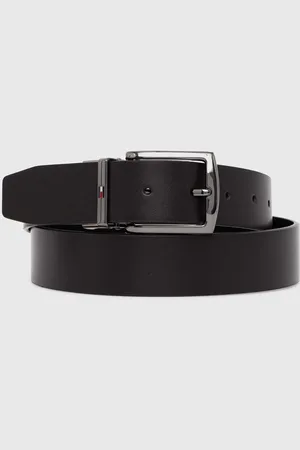 Tommy Hilfiger Pasek skórzany męski kolor AM0AM12549