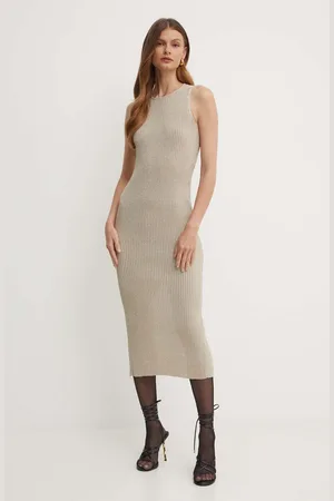 MARELLA Sukienka kolor midi dopasowana 2423326051200