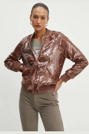 Guess Kurtka bomber ANTONIA damski kolor przejściowa oversize W4YL12 WGAH0