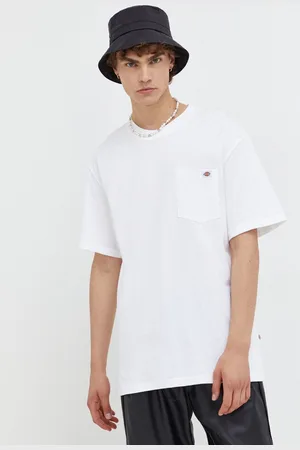Dickies T-shirt bawełniany kolor gładki