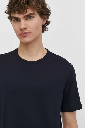 THEORY T-shirt bawełniany kolor czarny