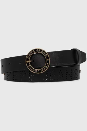 Pepe Jeans Pasek skórzany MARLOWE BELT damski kolor PL020850