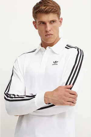 adidas Longsleeve bawełniany Adicolor kolor wzorzysty IZ2459