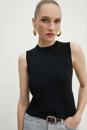 Armani Exchange Kamizelka kolor lekki 8NYH9A YMH6Z