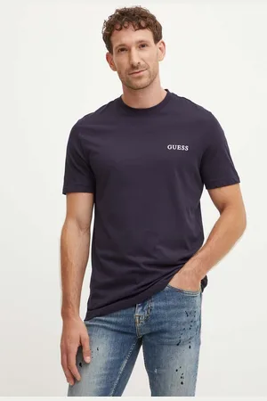 Guess T-shirt bawełniany 3-pack męski kolor z nadrukiem U4YG52 KCAM1